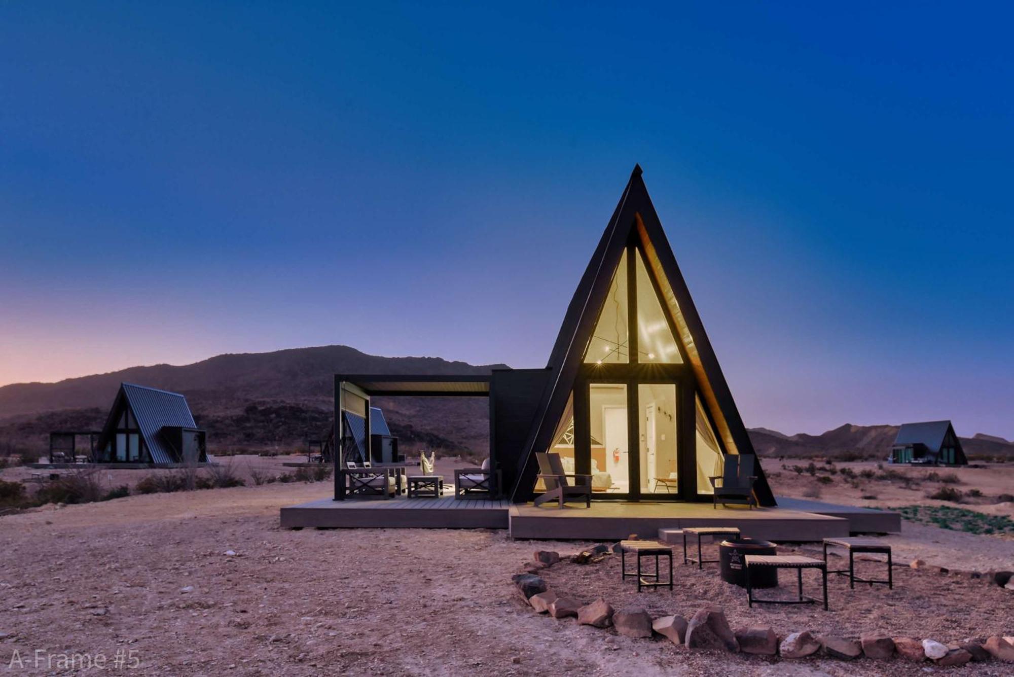 Stardust Big Bend Luxury A-Frame#4 Great Views Villa Terlingua Exterior foto