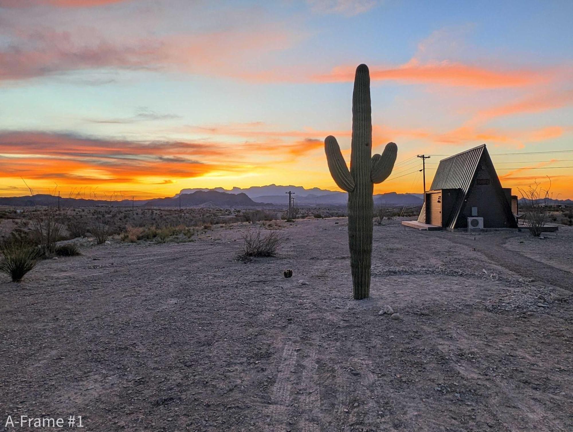 Stardust Big Bend Luxury A-Frame#4 Great Views Villa Terlingua Exterior foto