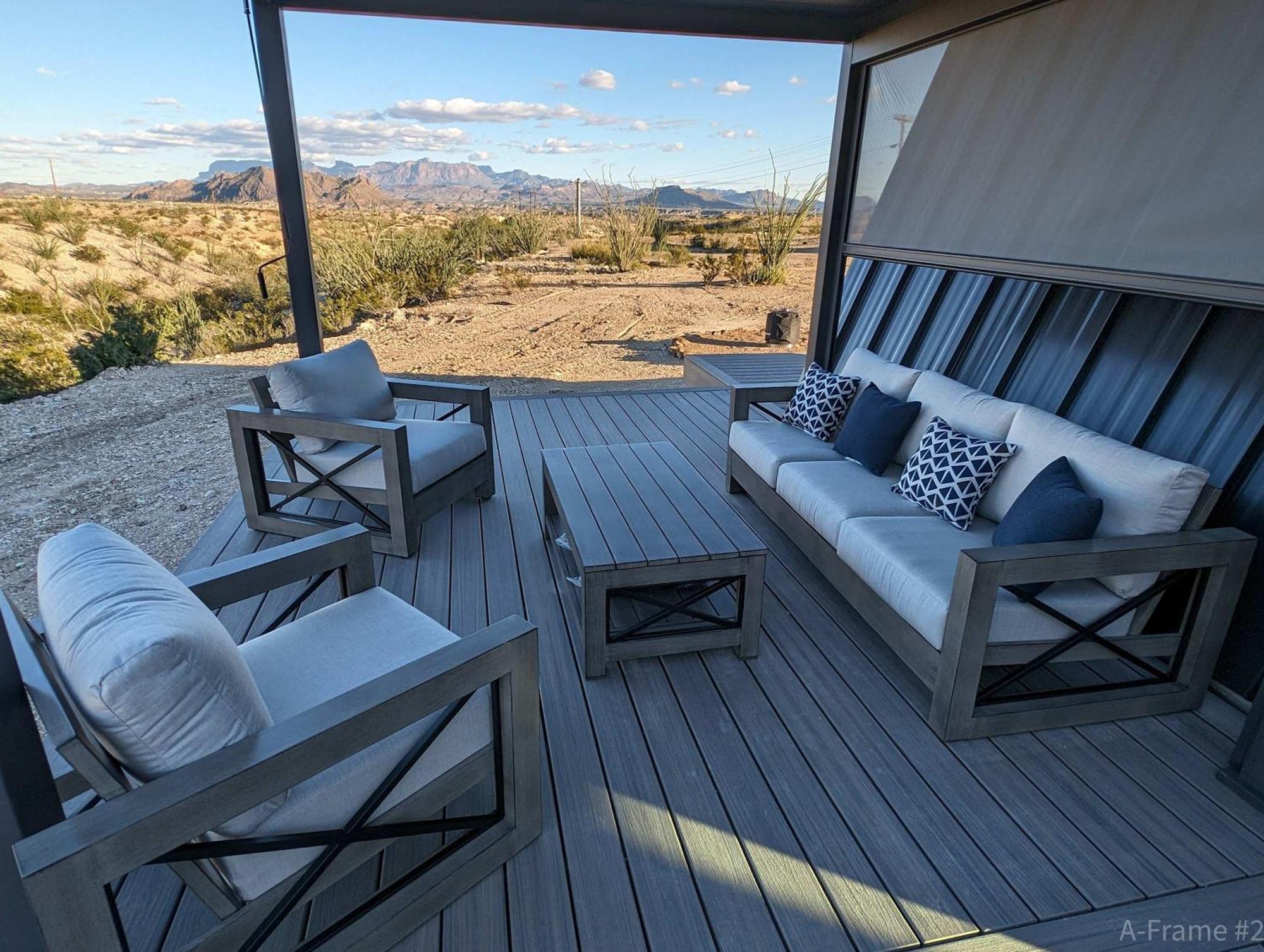Stardust Big Bend Luxury A-Frame#4 Great Views Villa Terlingua Exterior foto
