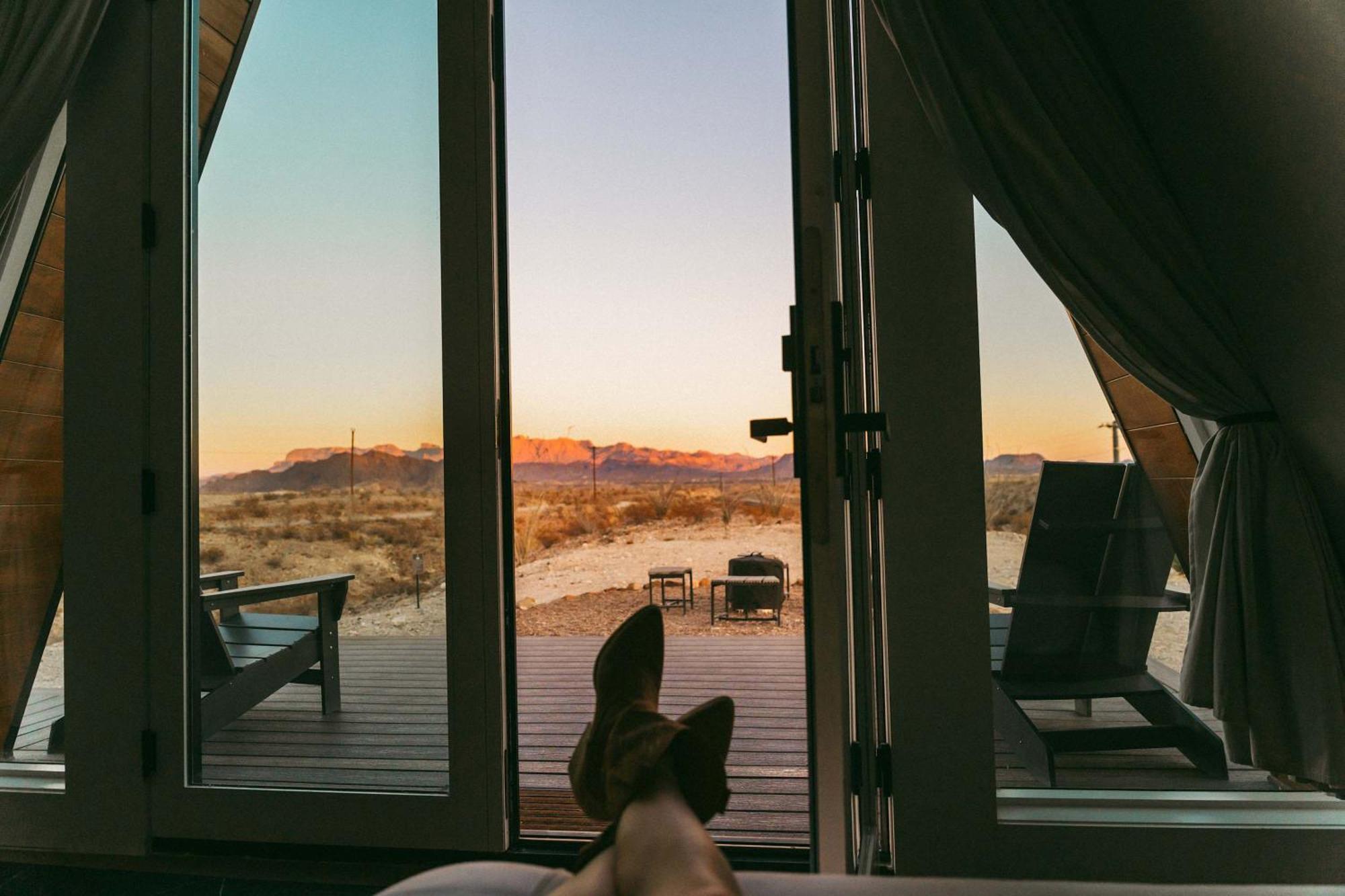 Stardust Big Bend Luxury A-Frame#4 Great Views Villa Terlingua Exterior foto