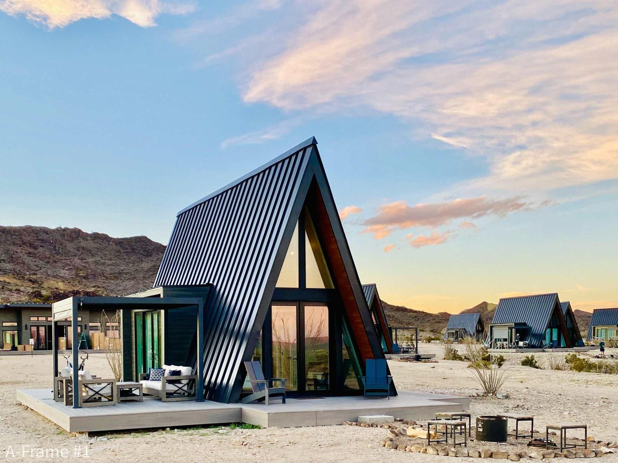 Stardust Big Bend Luxury A-Frame#4 Great Views Villa Terlingua Exterior foto